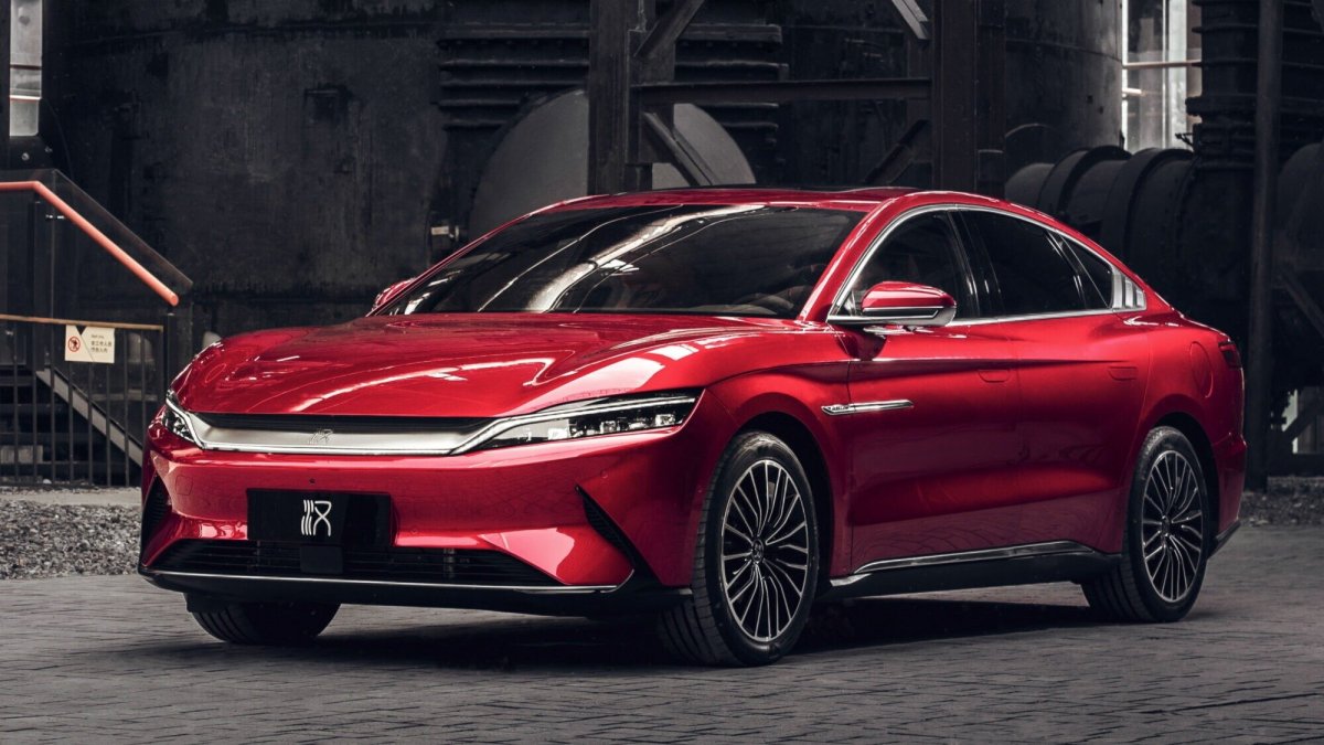 BYD Han электромобиль