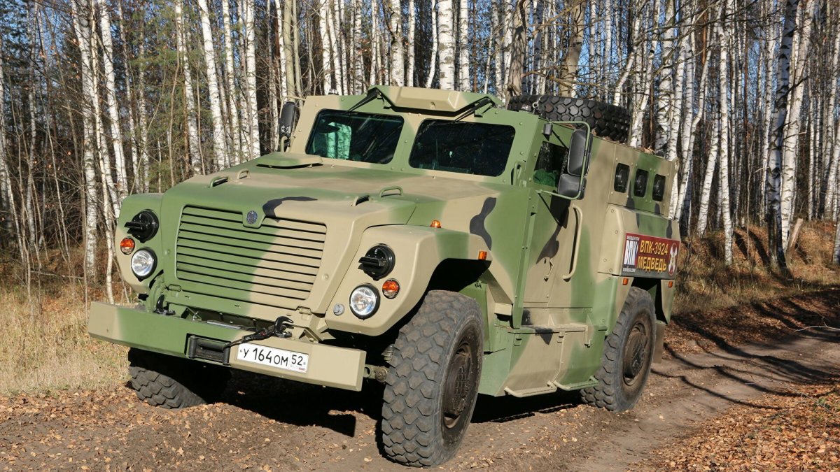 ВПК-3924 «медведь» бронеавтомобиль