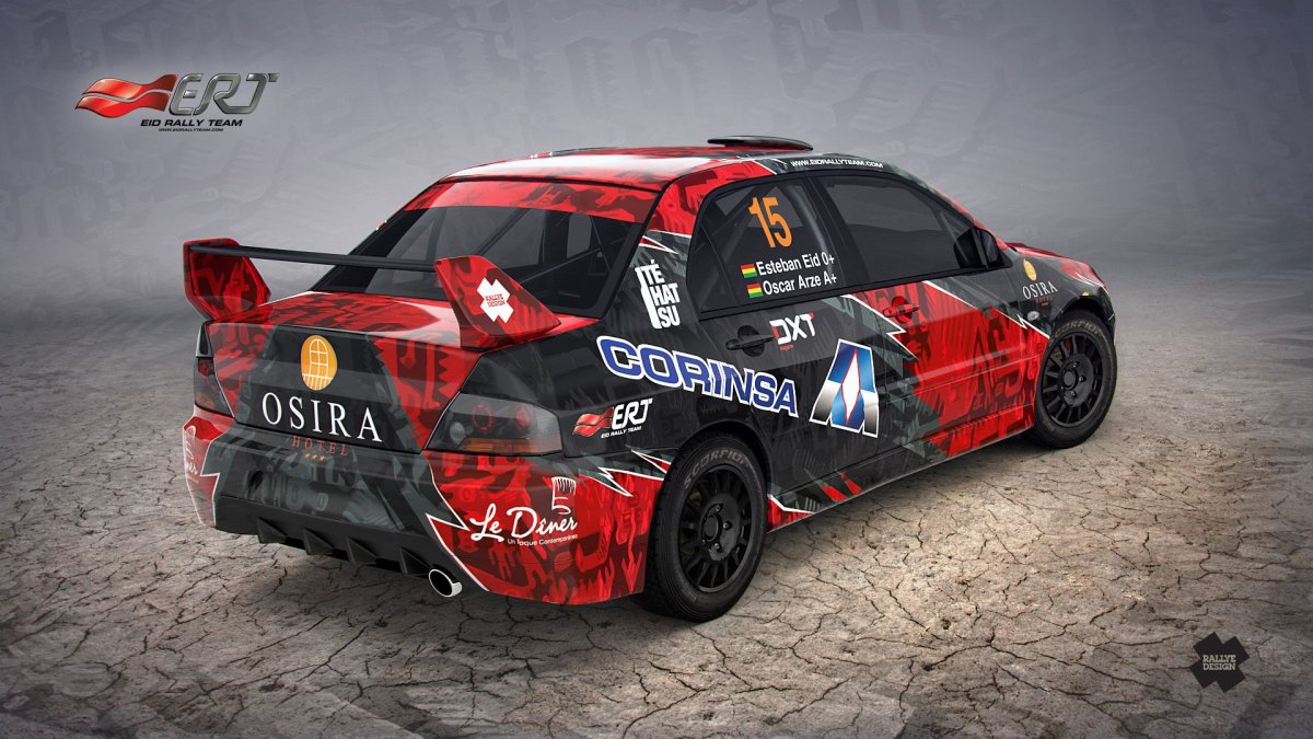 Mitsubishi Lancer EVO 9 Rally винил