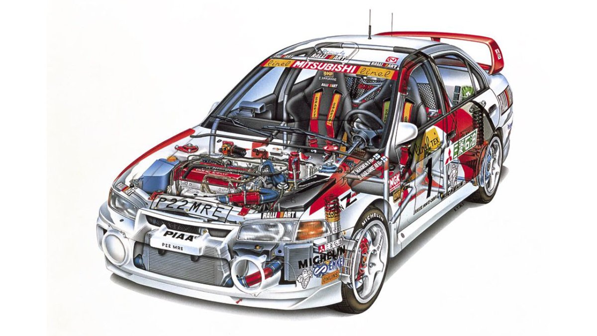 Mitsubishi Evolution Chassis