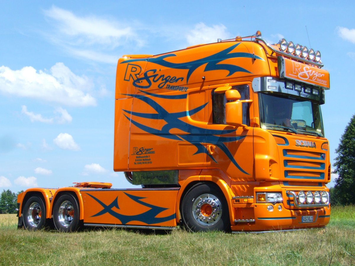 Scania r730 v8 Longline
