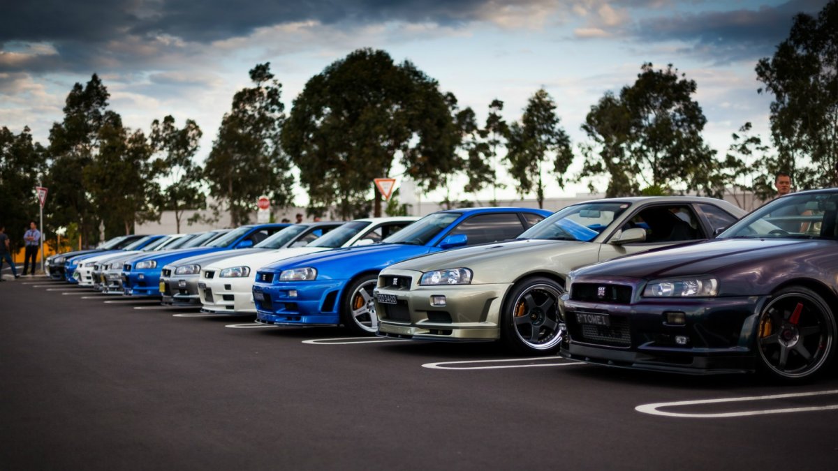 Nissan GTR r34 1920 1080