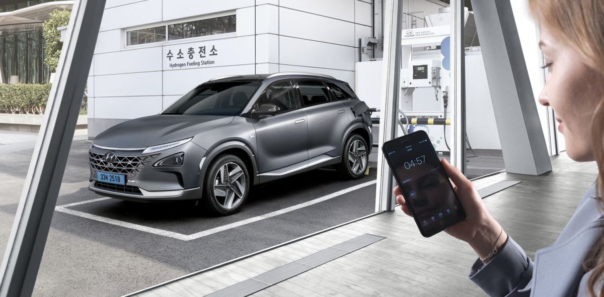 Hyundai Nexo h2 Station