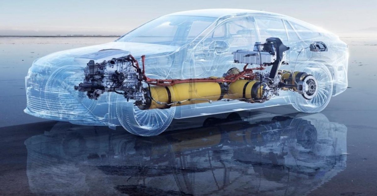 Toyota Mirai водородный двигатель