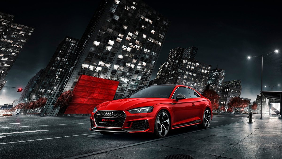 Audi rs5 неон