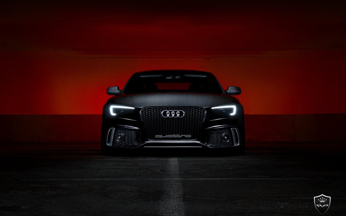 Black Audi 4k