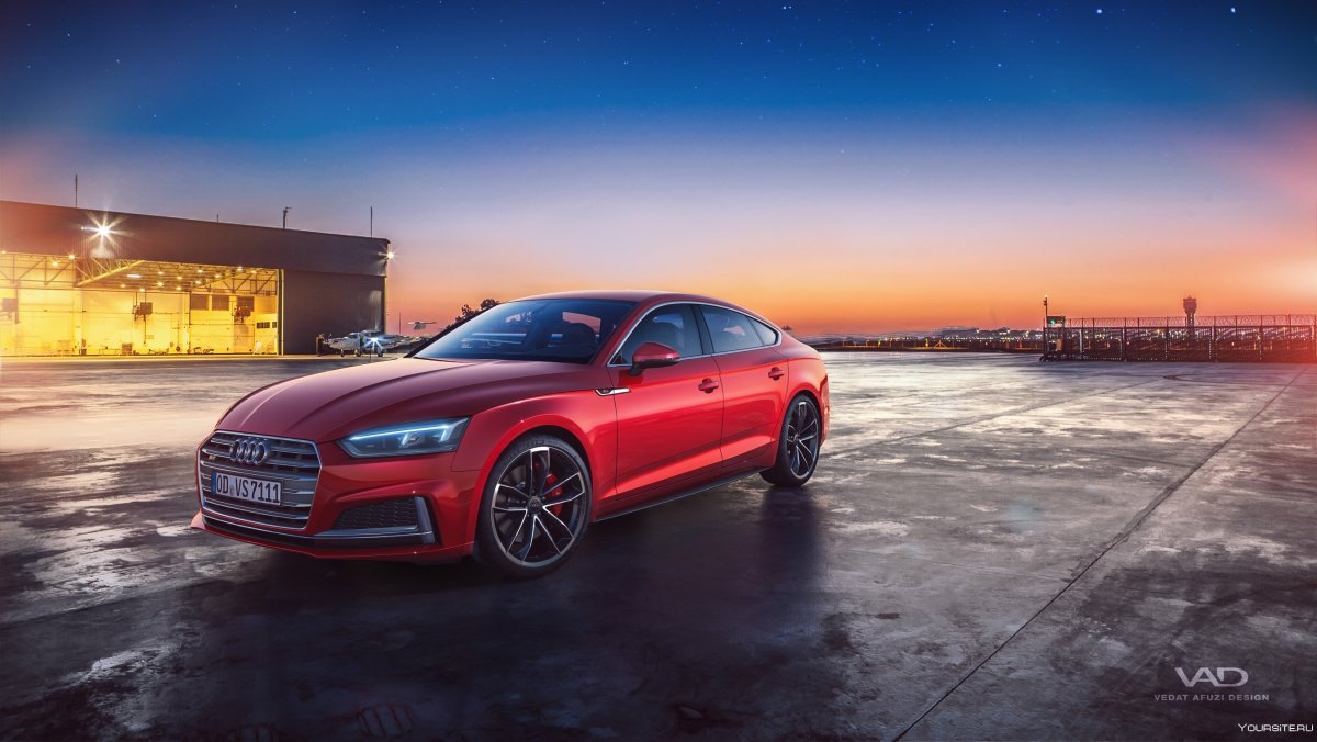 Audi rs5 Sportback Red