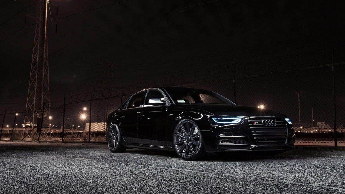 Audi a6 Black 1920 Night