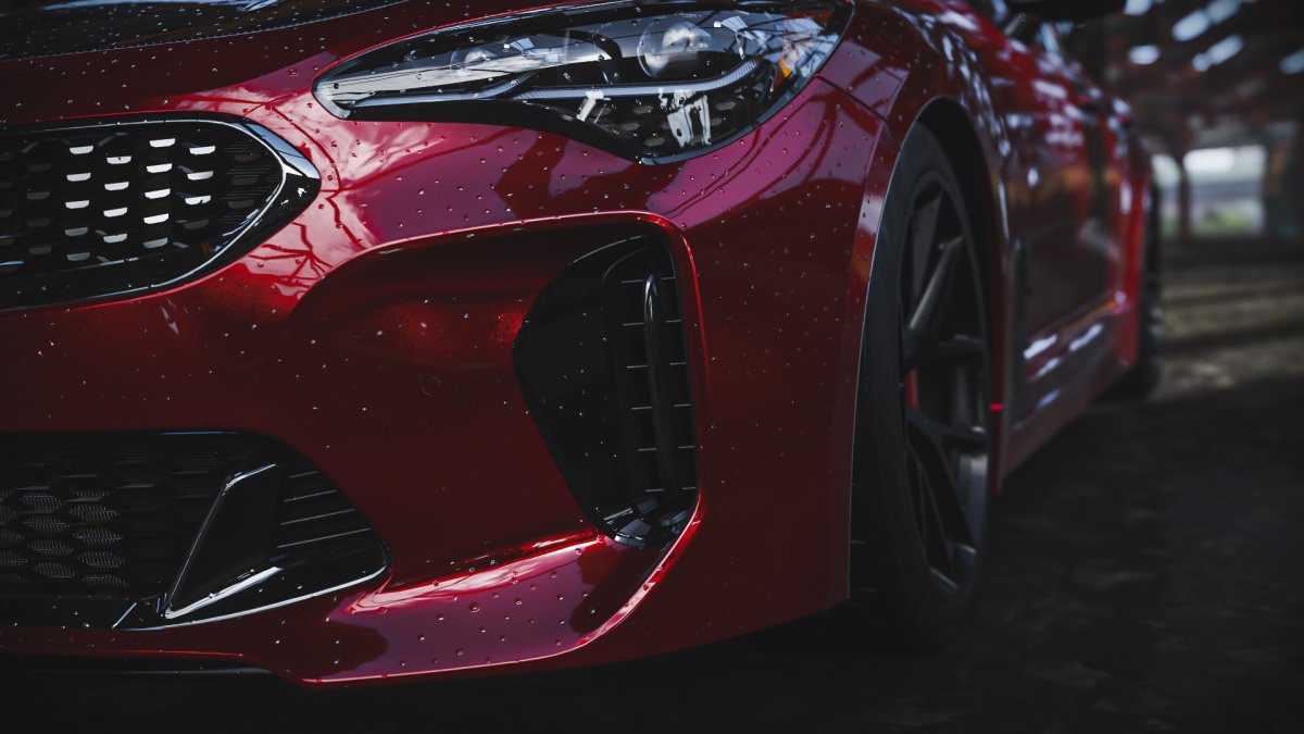 Kia Stinger 4к