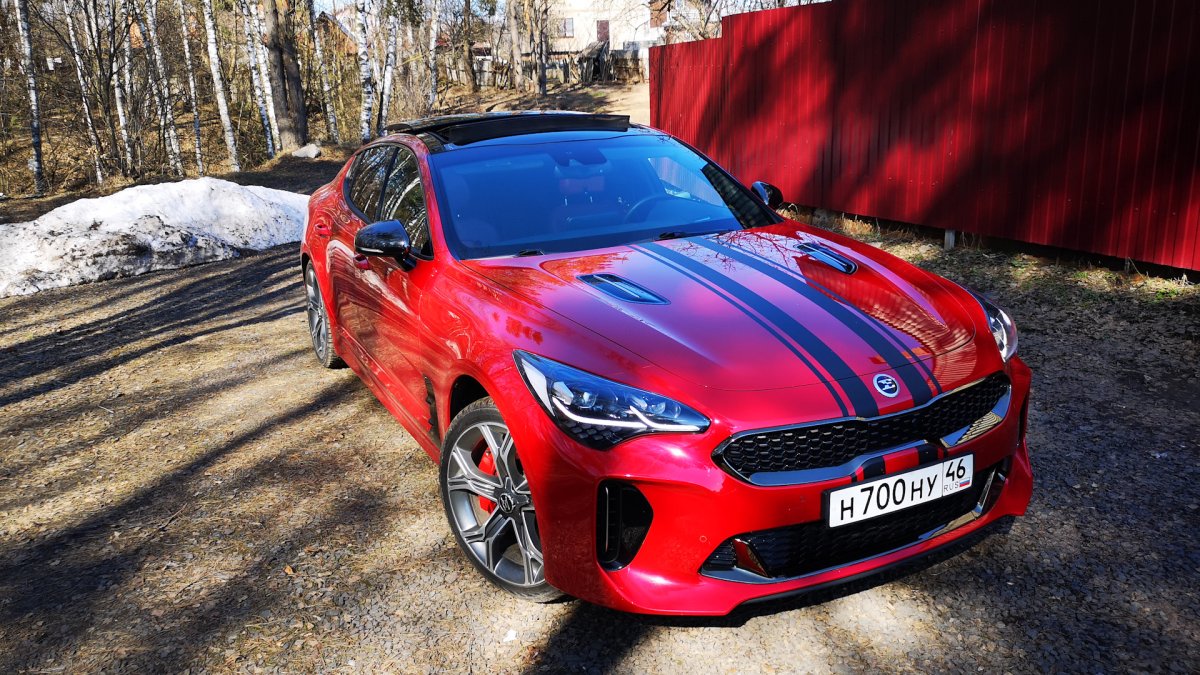 Kia Stinger drive2