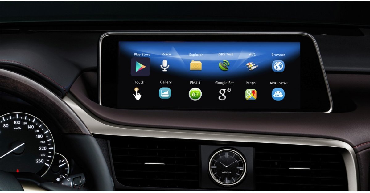 Android Monitor Lexus RX 2012