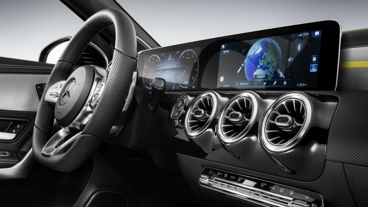 Мультимедийная система Mercedes Benz MBUX