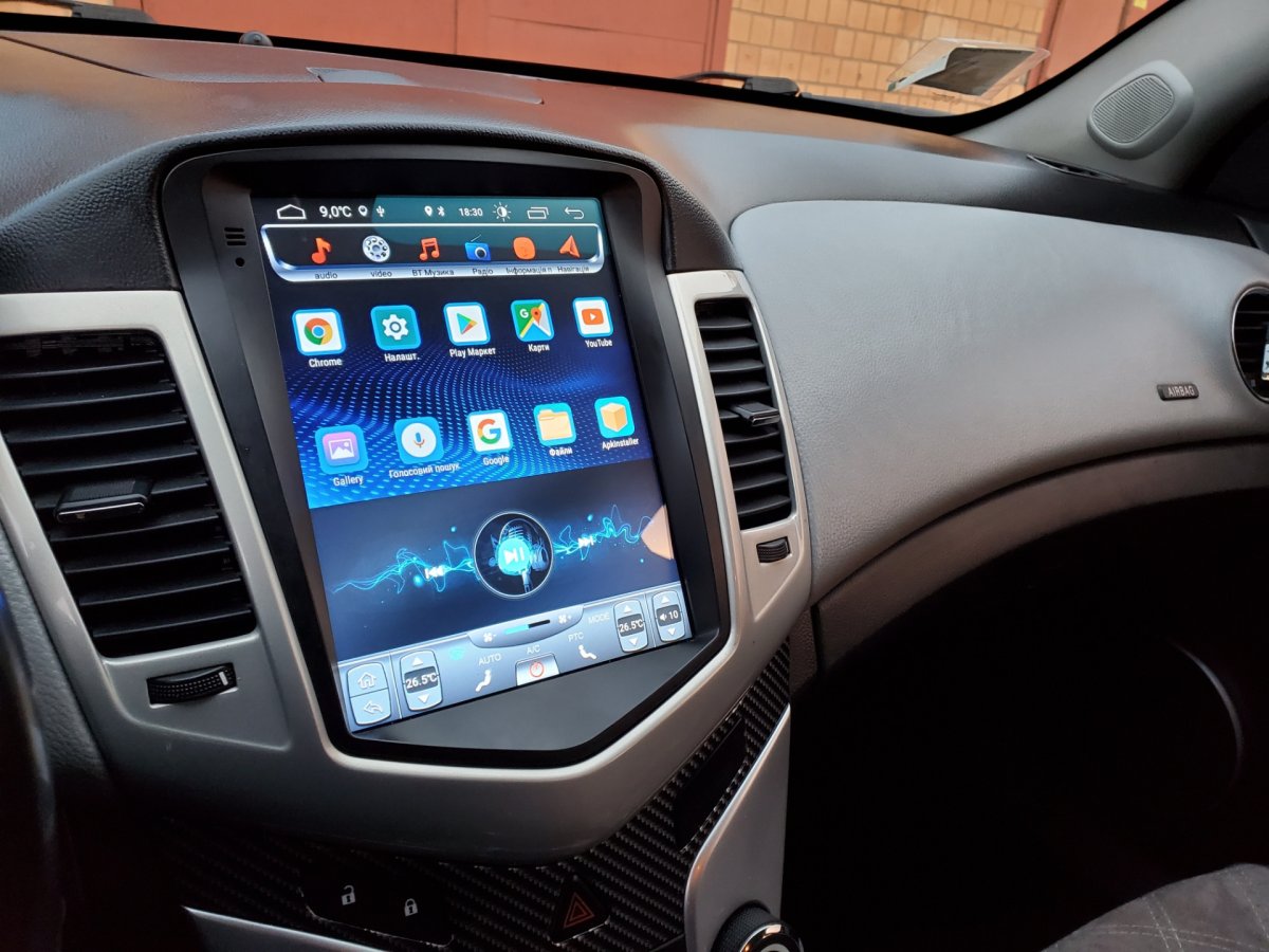 Магнитола Тесла Chevrolet Cruze 2012