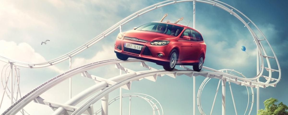 Креативные рекламные плакаты автомобилей