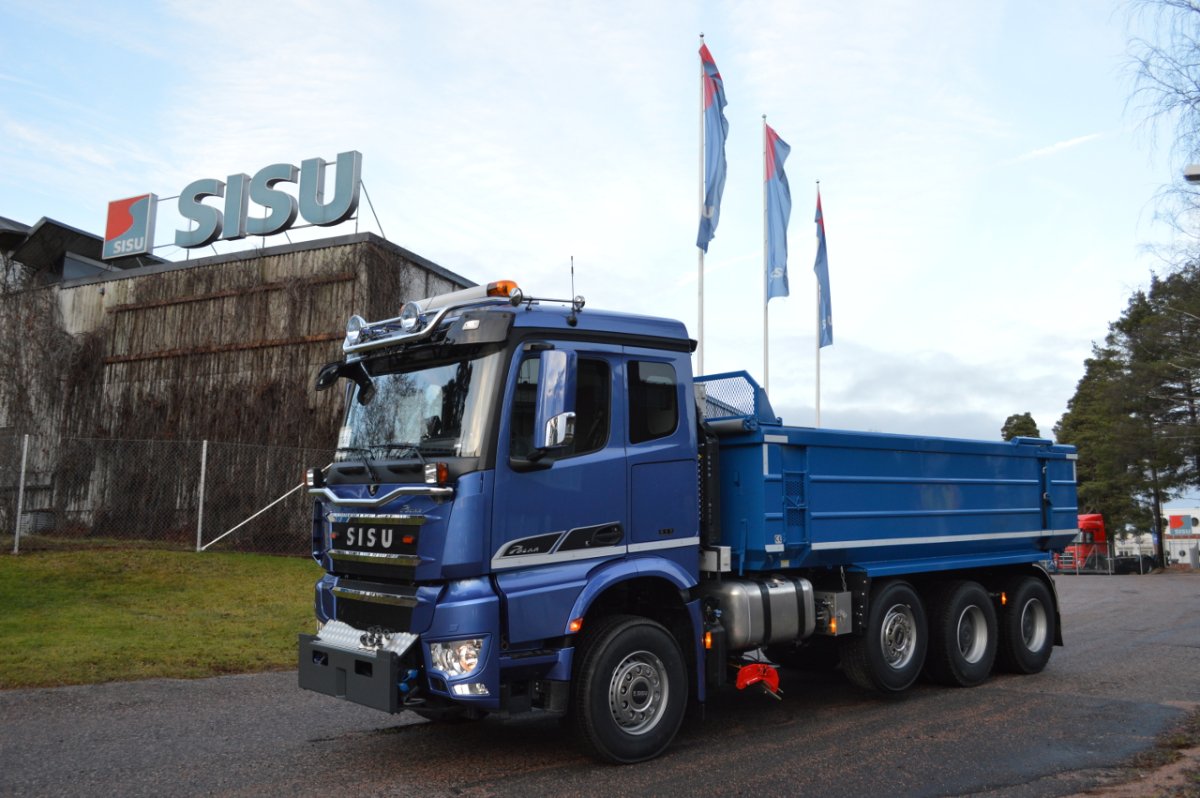 КАМАЗ мастер sisu Polar 6*6