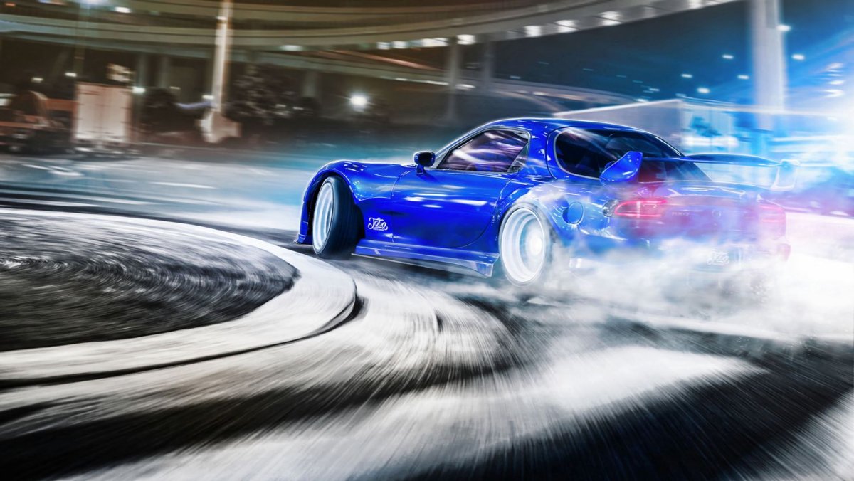 Mazda rx7 скорость