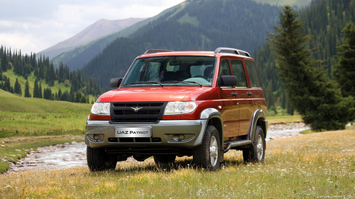 УАЗ Патриот 2005 красный