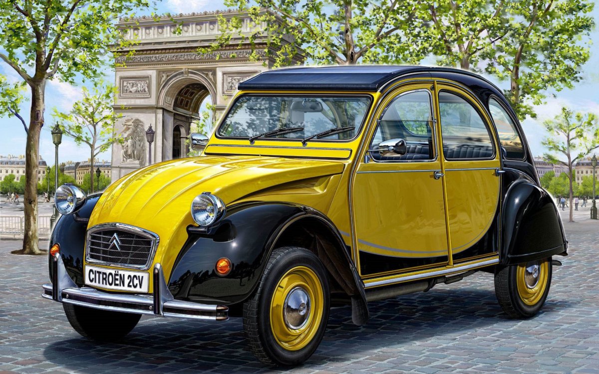 Citroen модели 2cv