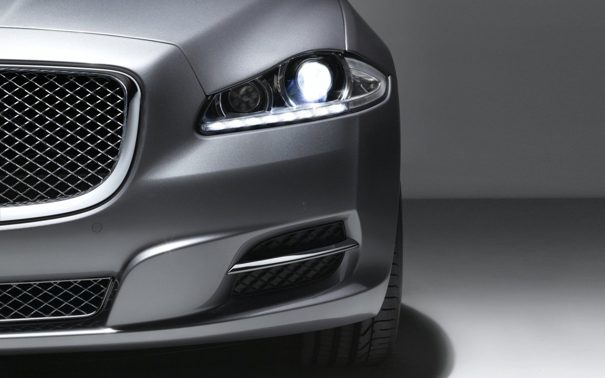 Ягуар XJ морда