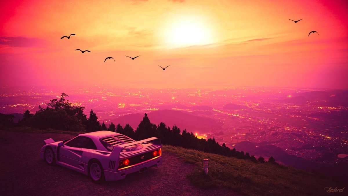 Ferrari f40 Neon