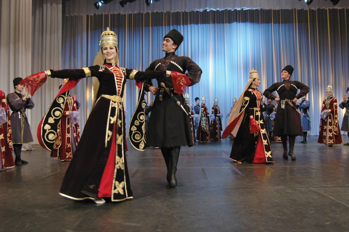 Адыгейские танцы ансамбль Адыги