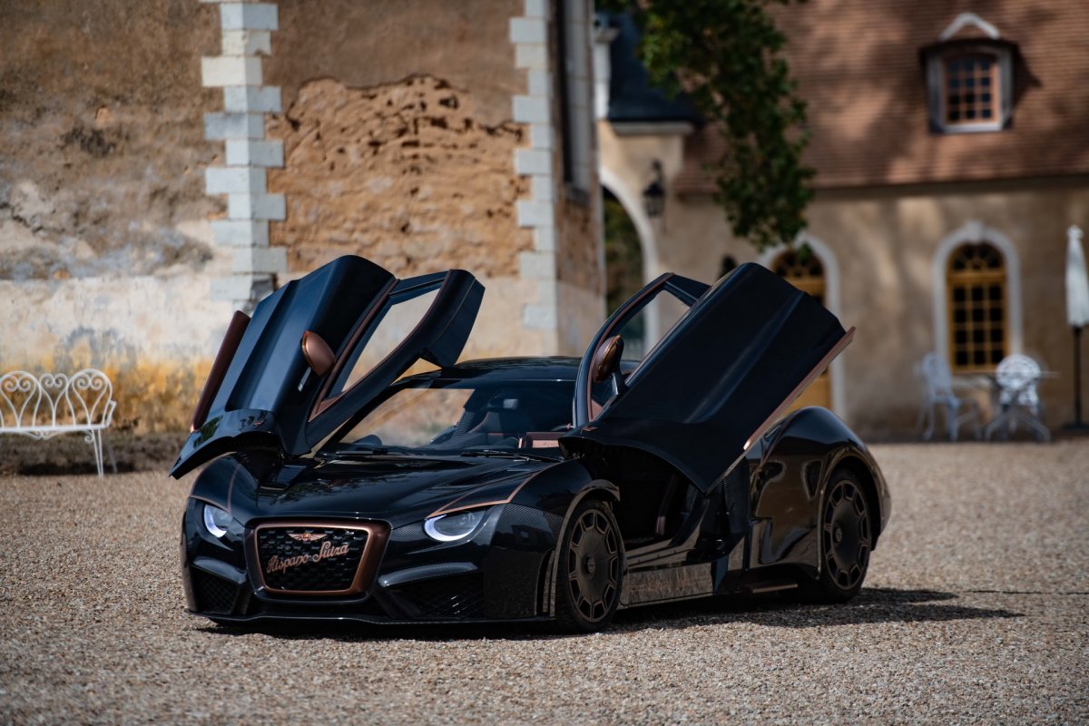 Hispano Suiza Carmen Boulogne model car