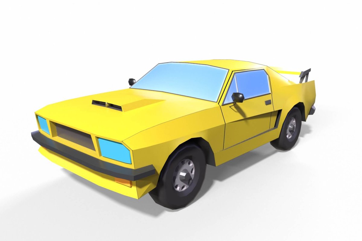 Stylized car