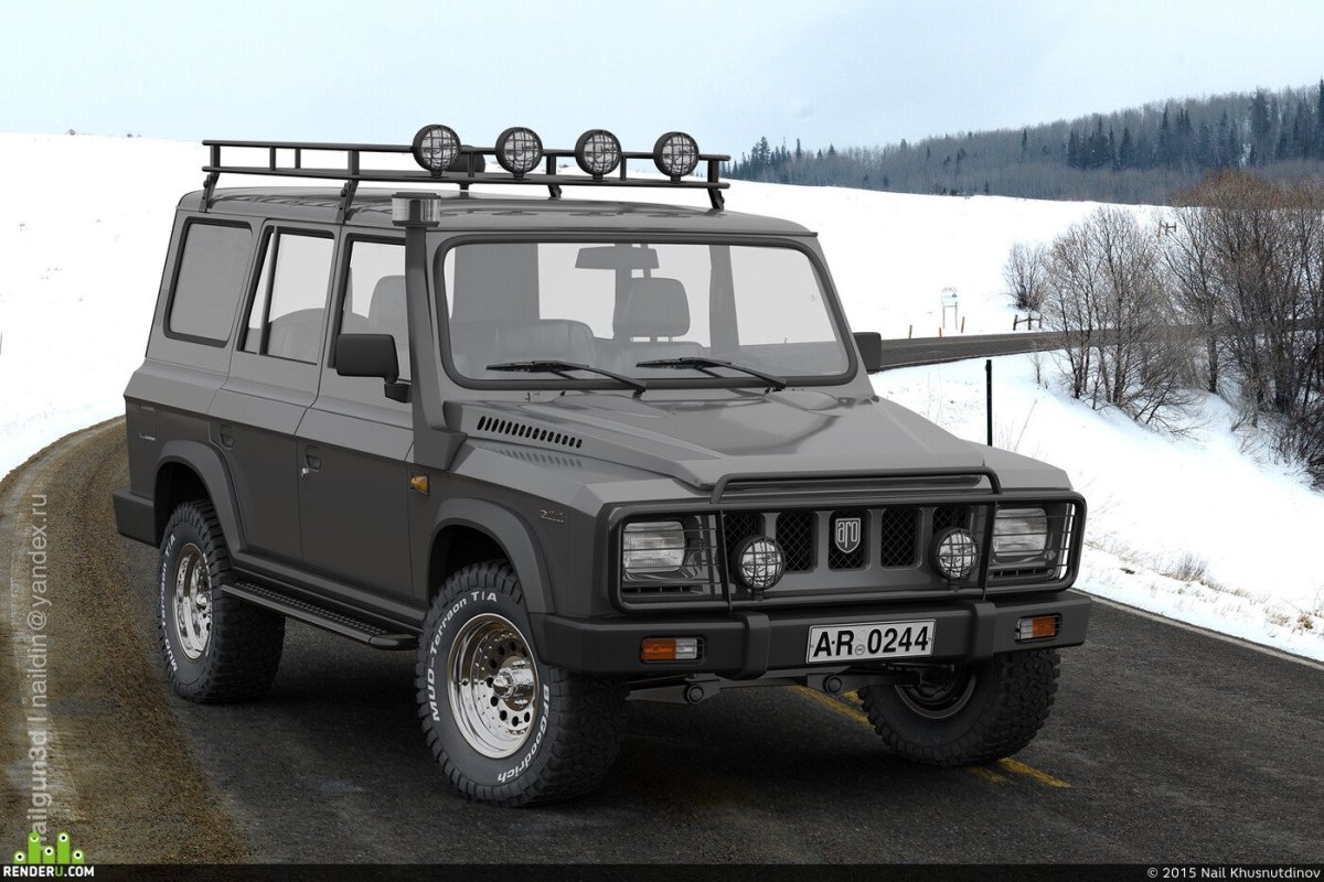 Румынский внедорожник Аро 244