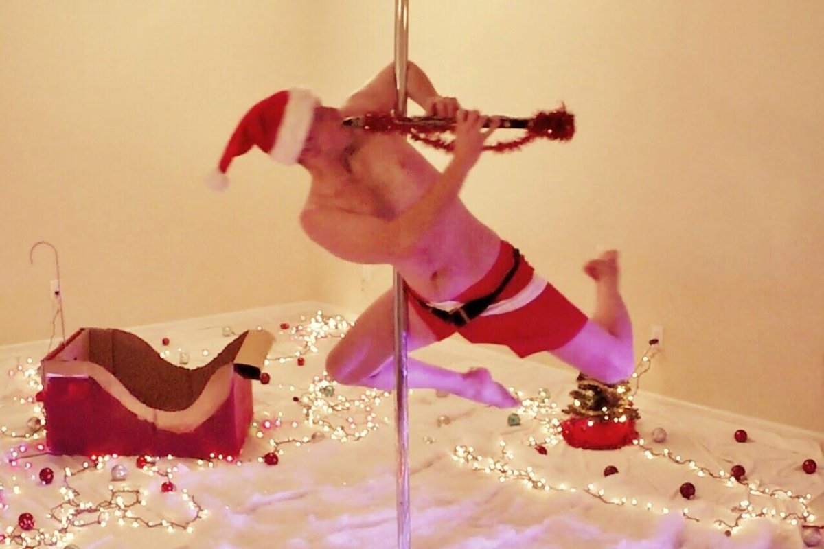 С новым годом Pole Dance