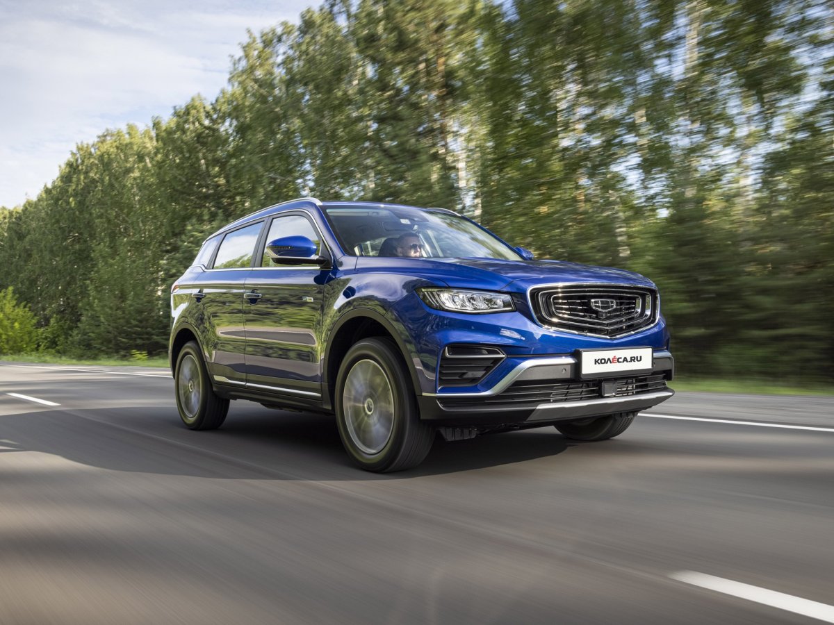 Geely Atlas гибрид