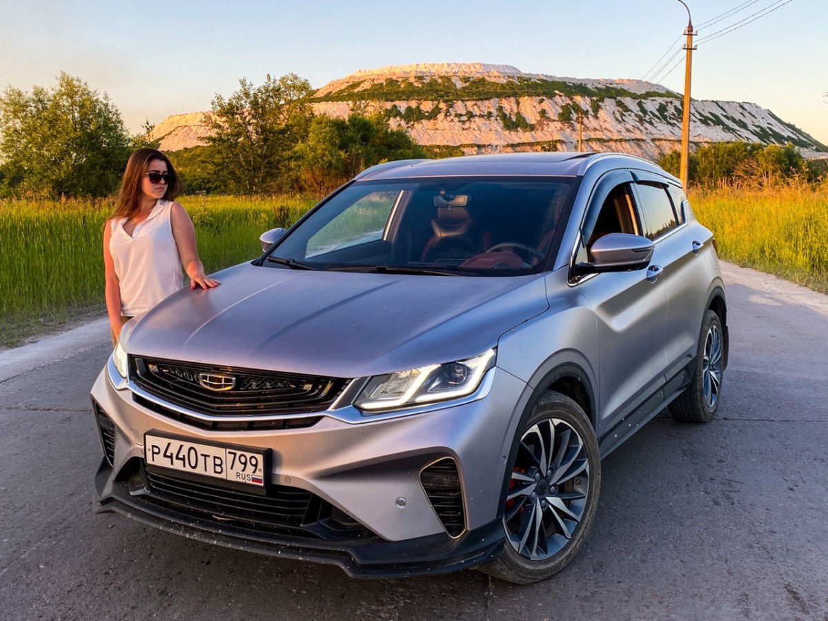 Geely Coolray тюнингованный