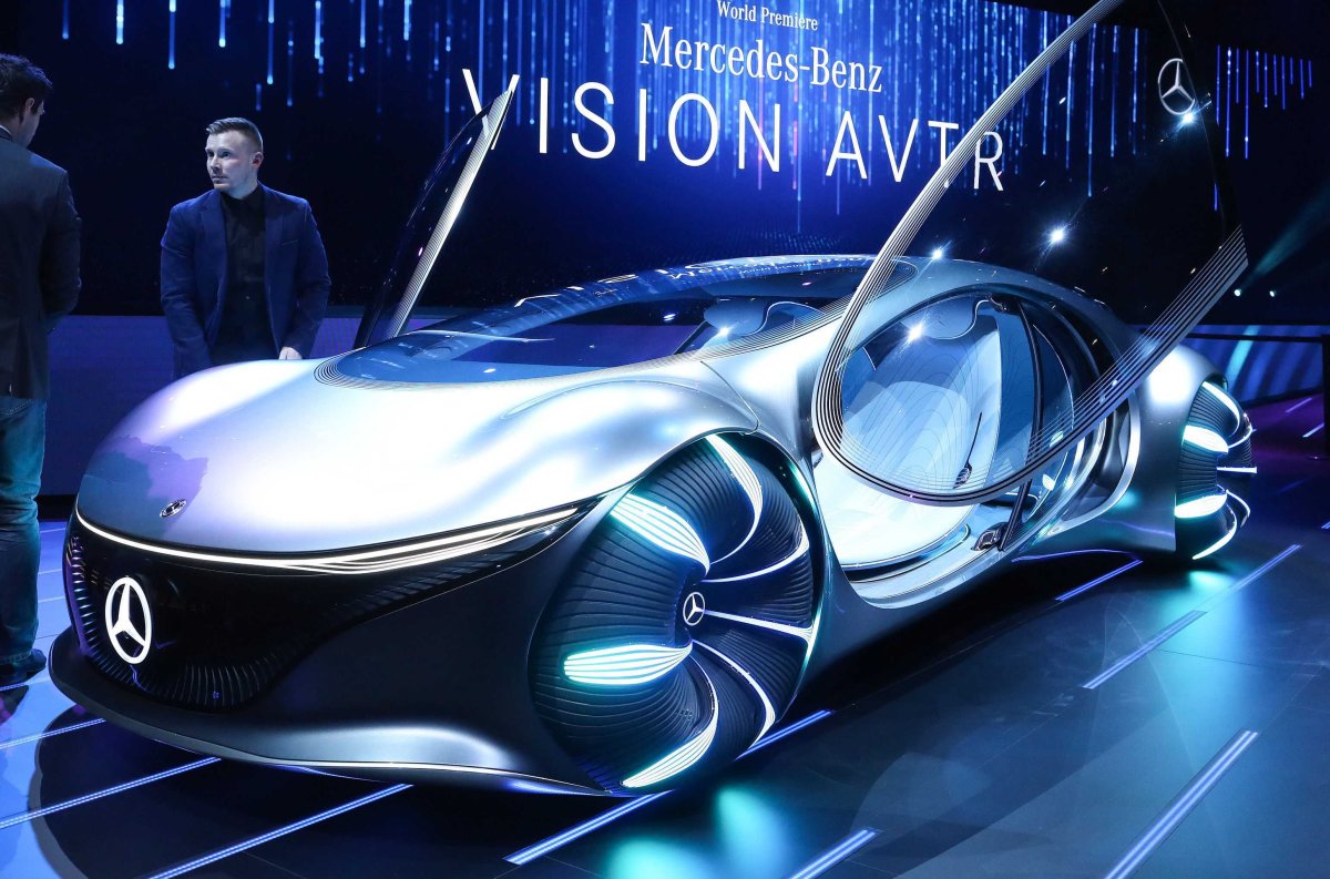 Mercedes Benz электрокар