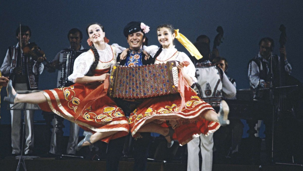 Ансамбль жок молдавский