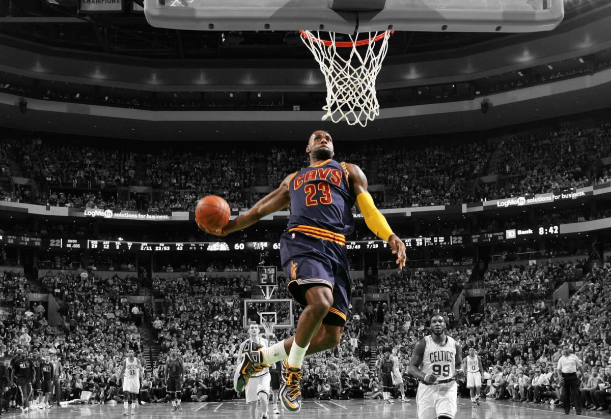 LEBRON James Dunk