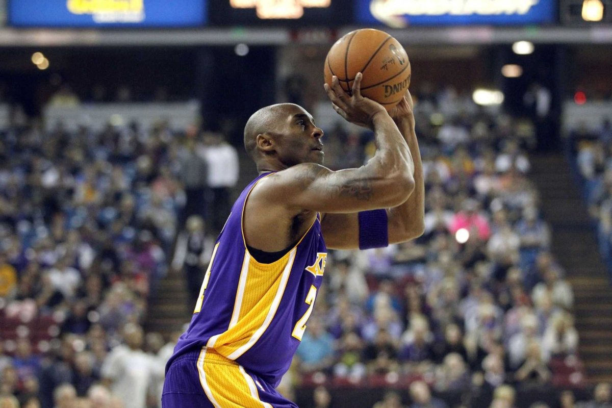 Kobe Bryant shot