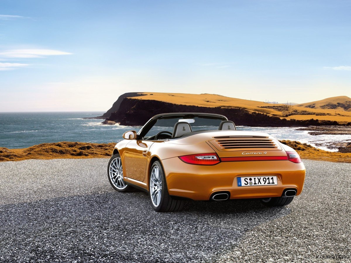 911 Carrera 4s Cabrio второй ряд