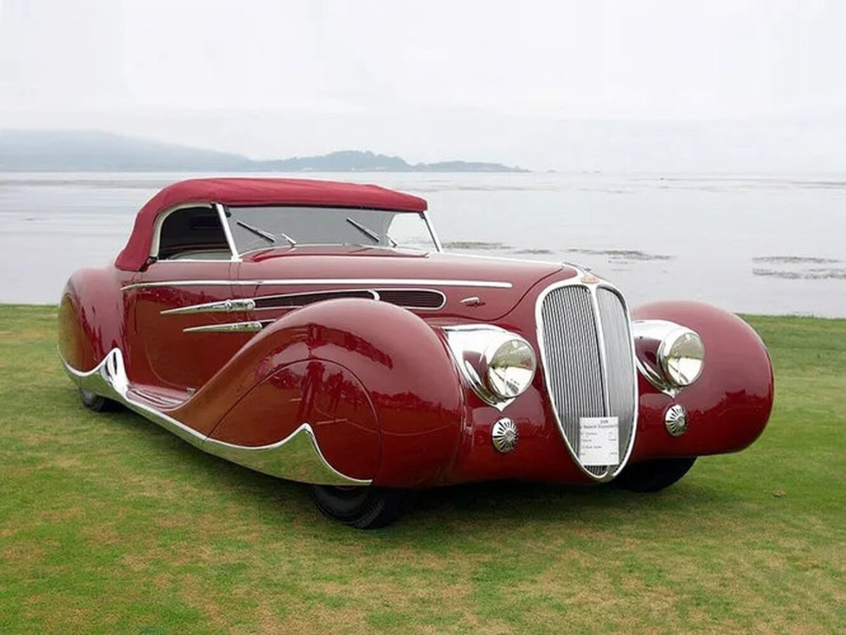 Кабриолет Delahaye 1938 года