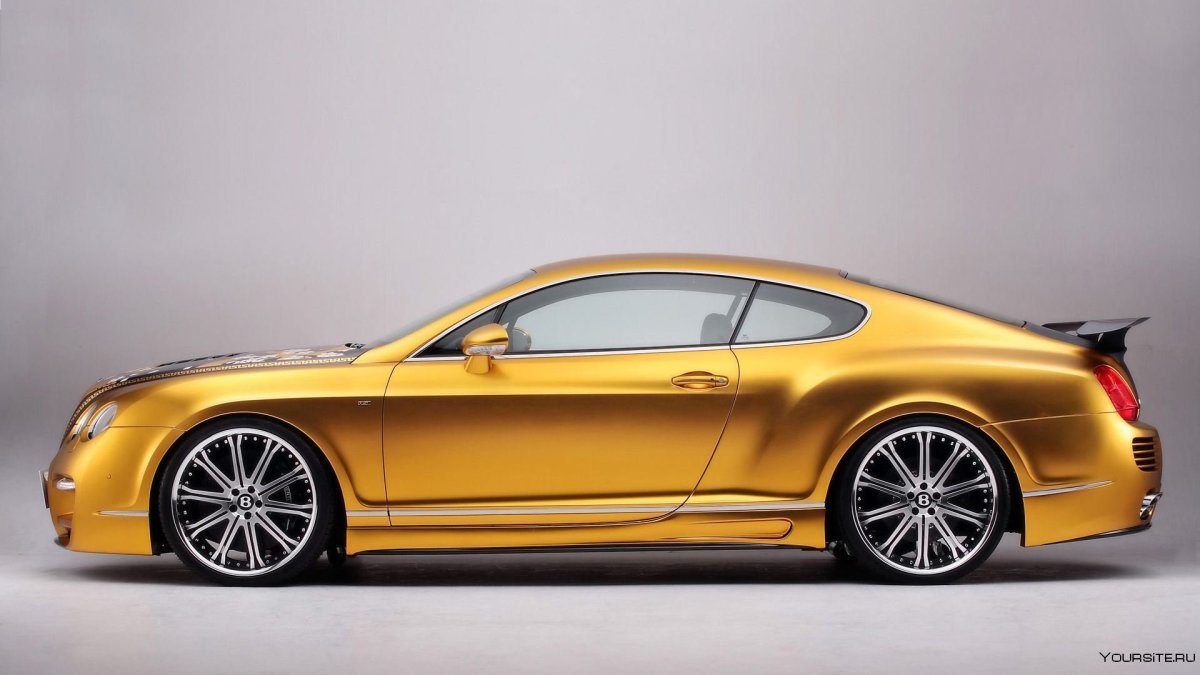 GTS Mercedes золотой