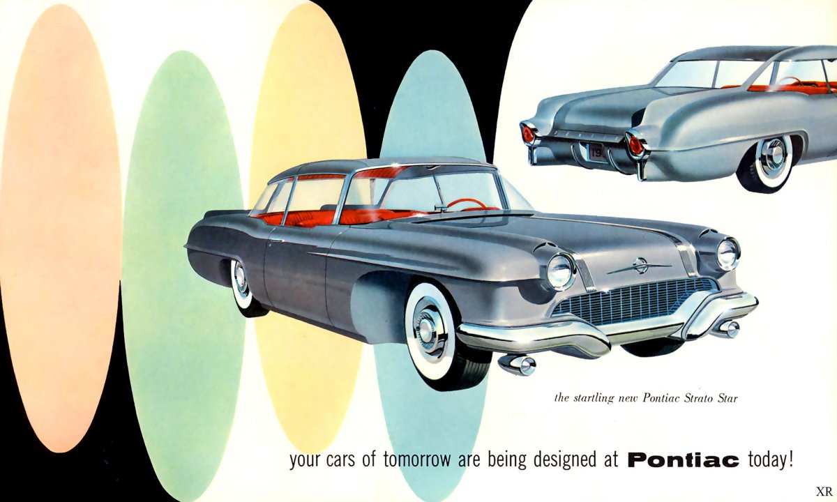 1955 Pontiac Strato Streak Concept