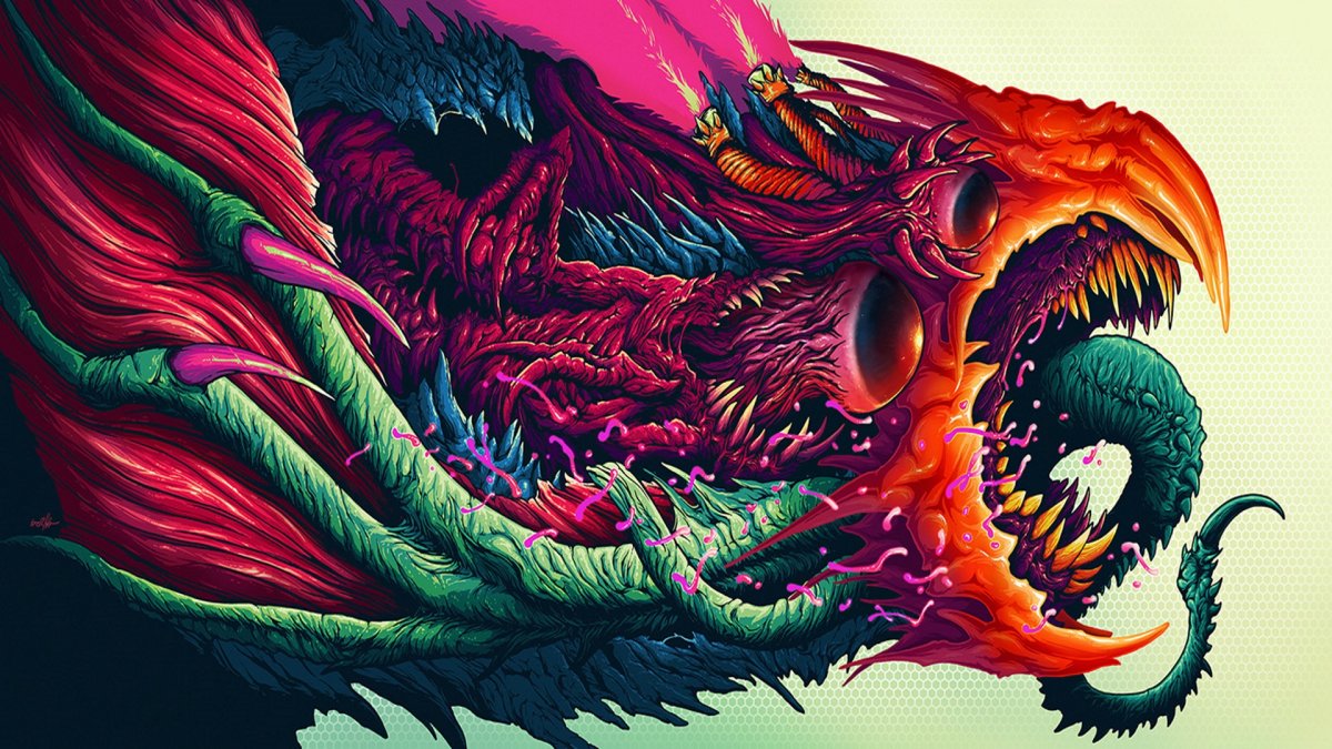 Постер а3 Hyper Beast