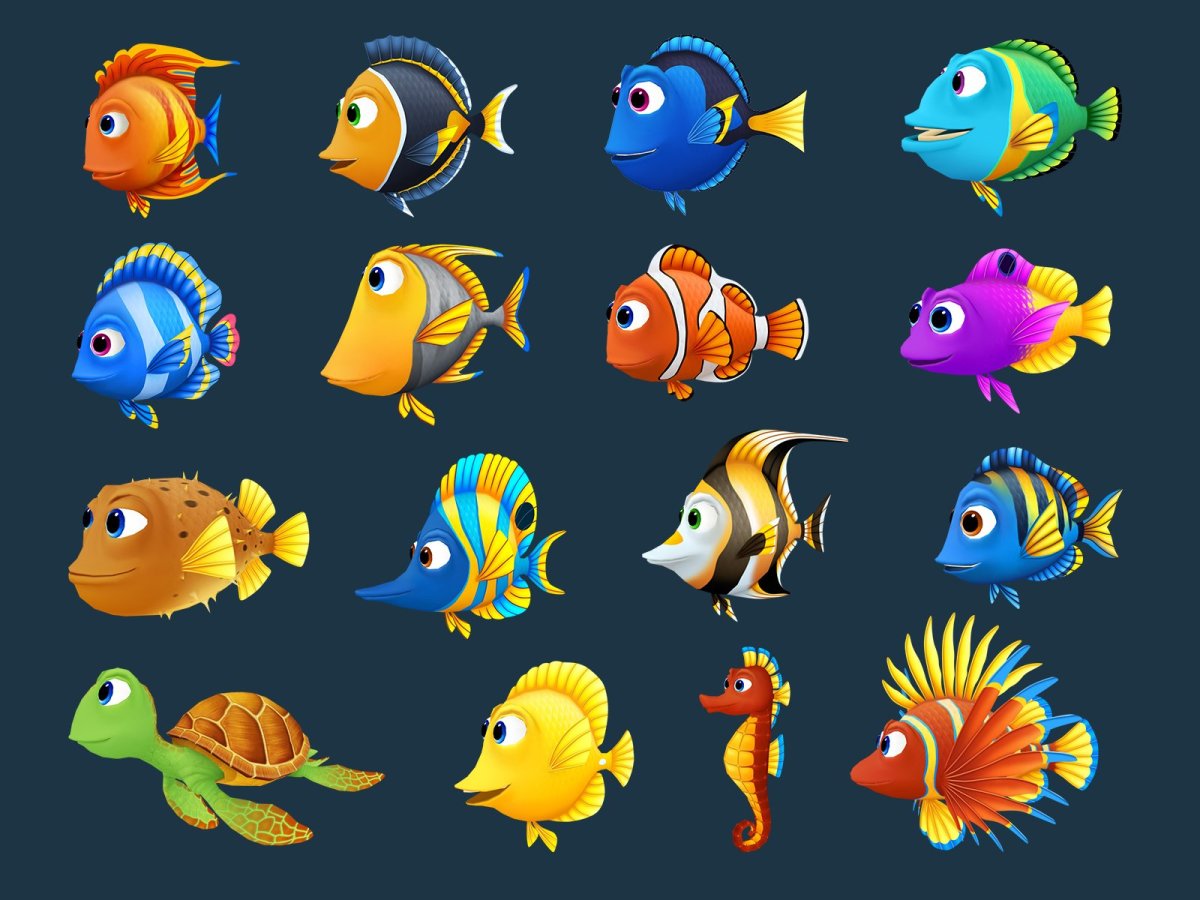 Fishdom рыбки