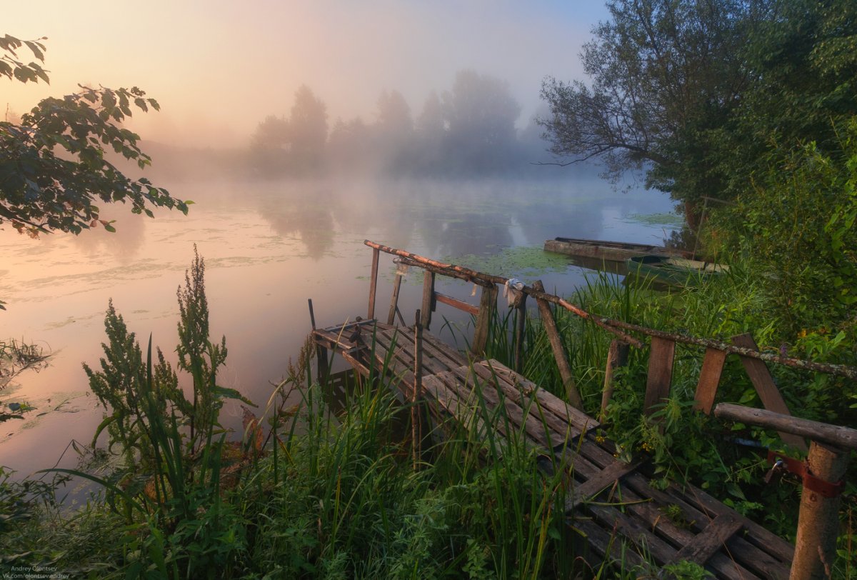 Город Дубна река Дубна
