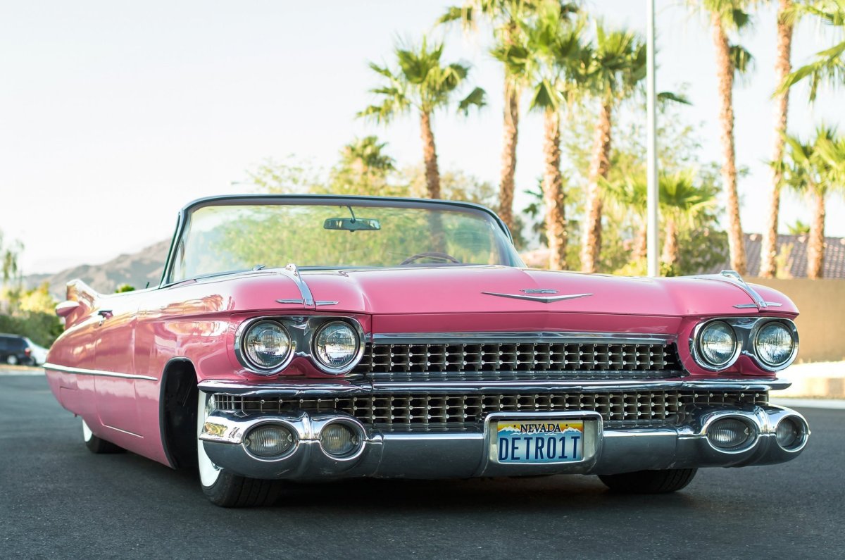 Cadillac Eldorado 1959 Pink