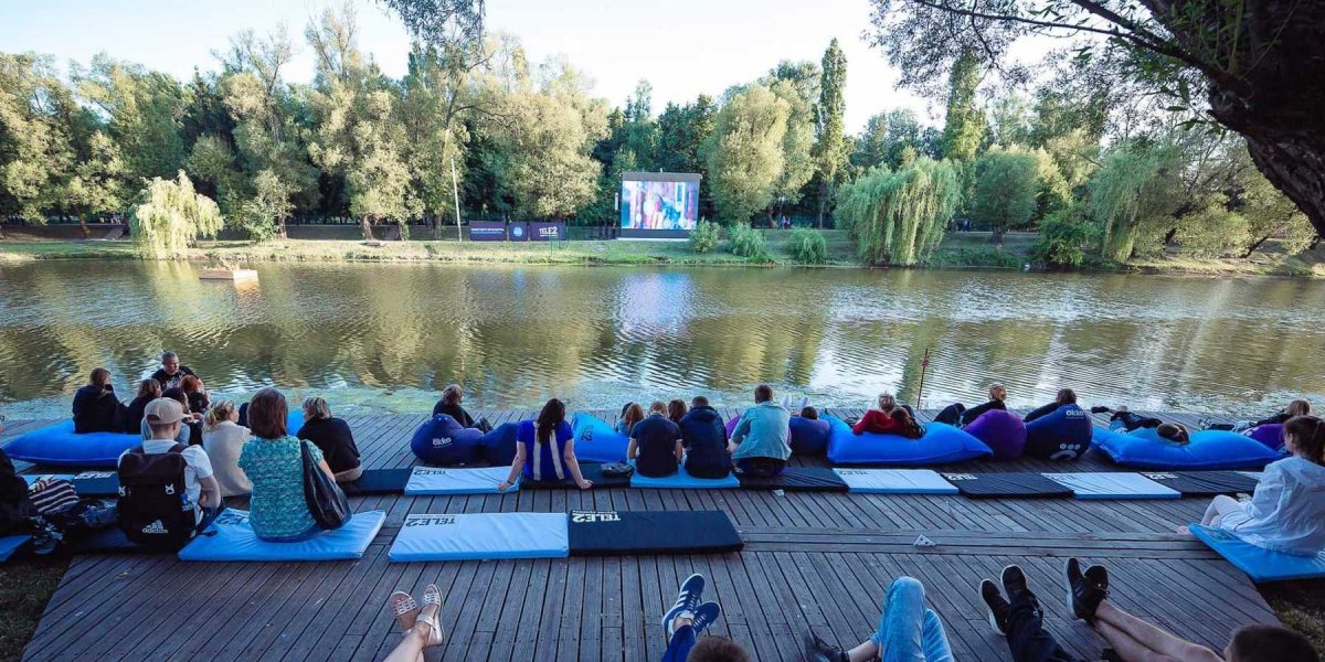 Экран на набережной Белгород