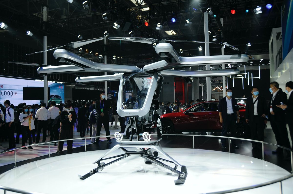 X Peng Motors летающий автомобиль