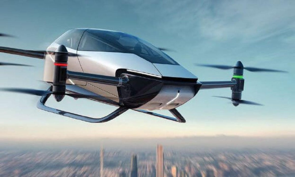 Xpeng x2 летающий автомобиль