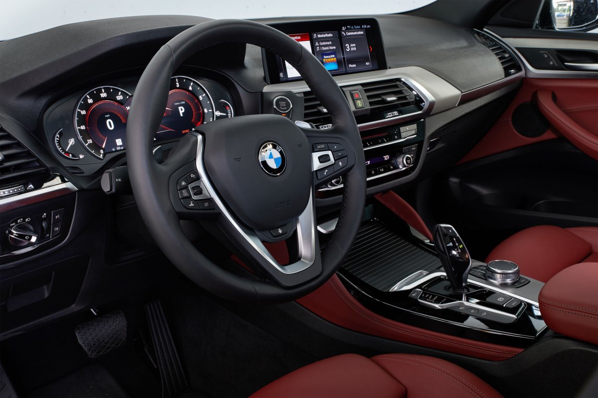 BMW x4 g02 интерьер