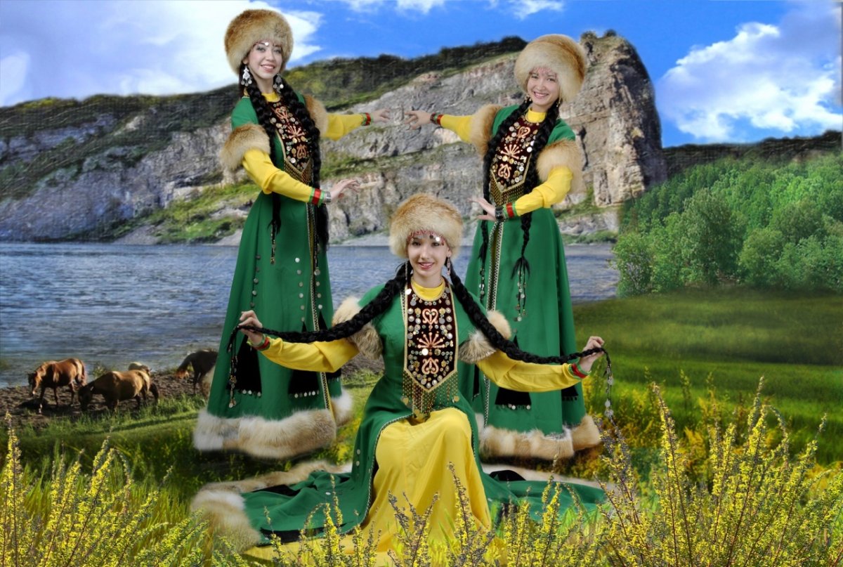 Башкиры на природе