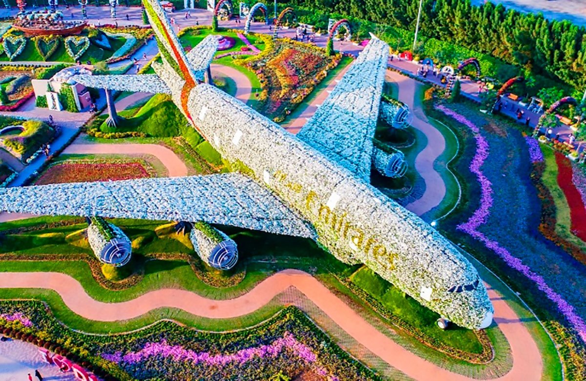 Парк цветов Dubai Miracle Garden