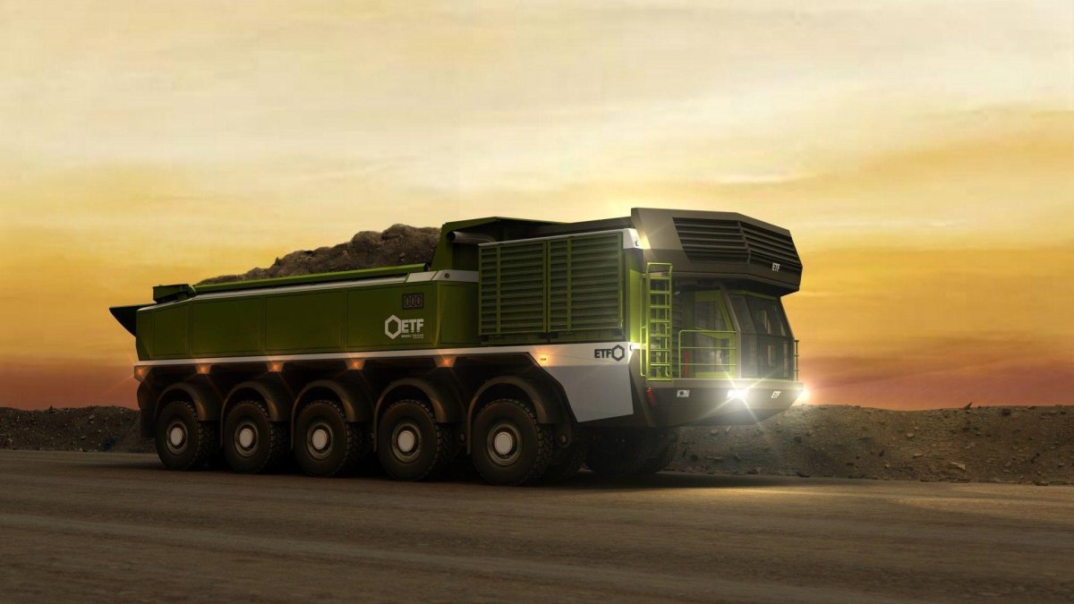Карьерный самосвал ETF MT-240